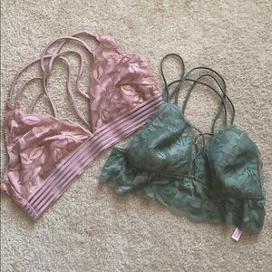 Pink Victoria’s Secret Bralette